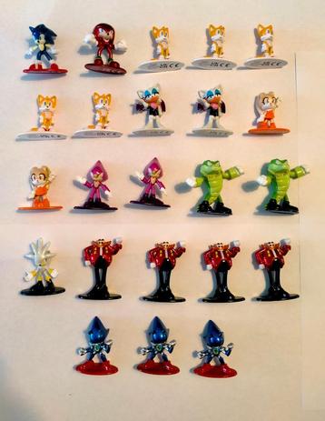 Sonic the Hedgehog die-cast Nano metalfigs figuren divers  beschikbaar voor biedingen