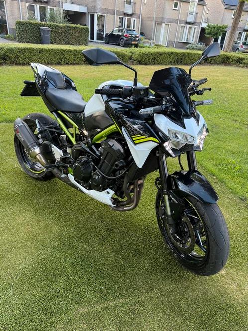Kawazaki Z900 full akrapovic en quadlock 2021, 7778km, Motoren, Motoren | Kawasaki, Particulier, Naked bike, Ophalen