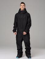 Heren/dames zwart Onepiece Skipak, Winterjumpsuit, Sneeuwpak, Overige merken, 160 tot 180 cm, Nieuw, Ophalen of Verzenden