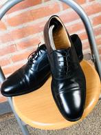 Lanciotti de' Verzi Zwarte Leren Veterschoenen Mt 43,5 ZGAN, Ophalen of Verzenden, Zo goed als nieuw, Zwart, Veterschoenen