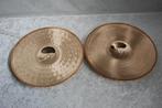 Meinl Soundcaster custom medium hihats 992/1108gr. 14 inch, Ophalen of Verzenden, Gebruikt, Drums of Percussie