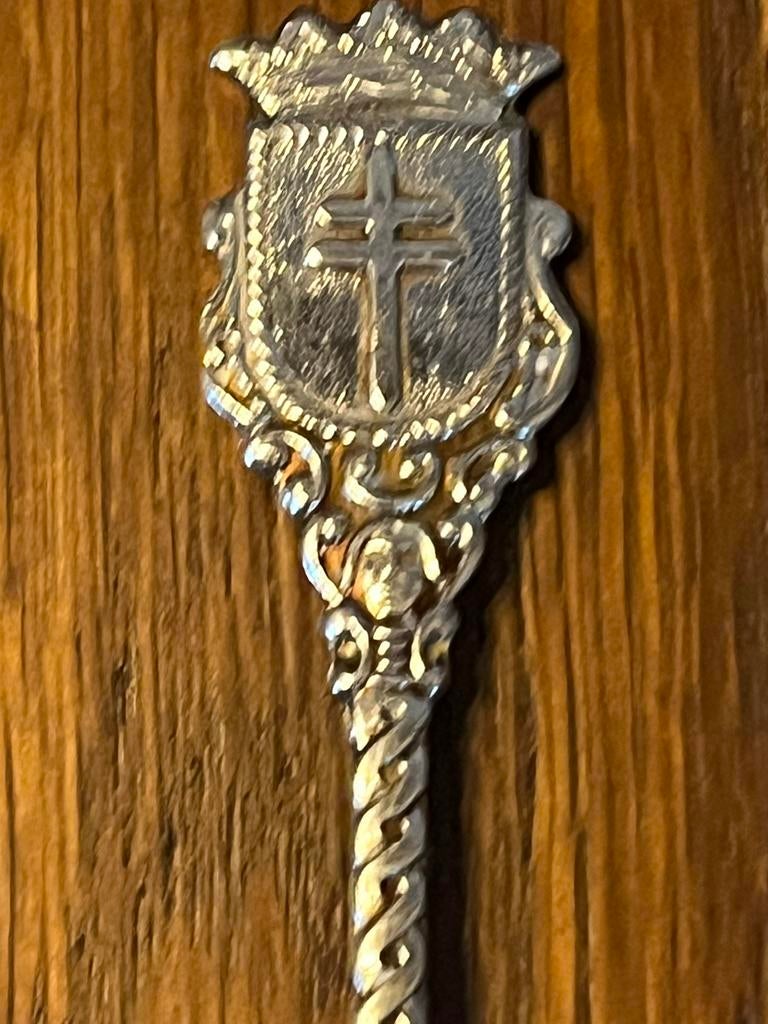 Vintage religieus lepeltje, Ophalen of Verzenden