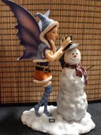 Snowman Fairy van Natasha Faulkner fee beeld, Verzamelen, Beelden en Beeldjes, Ophalen of Verzenden, Nieuw, Fantasy