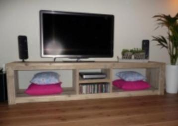 TV kast steigerhout