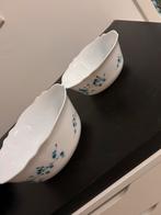 2 Arcopal Schalen met Bloemenmotief, Gebruikt, Ophalen of Verzenden, Overige stijlen, Glas