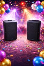 te huur bluethooth speaker set 2000watt, Hobby en Vrije tijd, Feestartikelen | Verhuur, Ophalen of Verzenden, Zo goed als nieuw