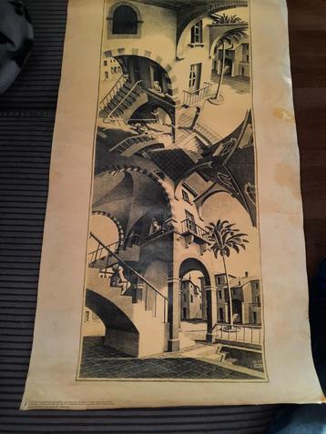 Escher Litho 'Relativity' - Zeldzame Print beschikbaar voor biedingen