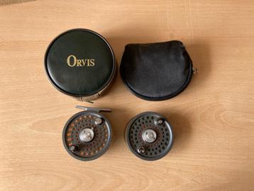 Orvis reel + extra spoel & 2 goede lijnen beschikbaar voor biedingen