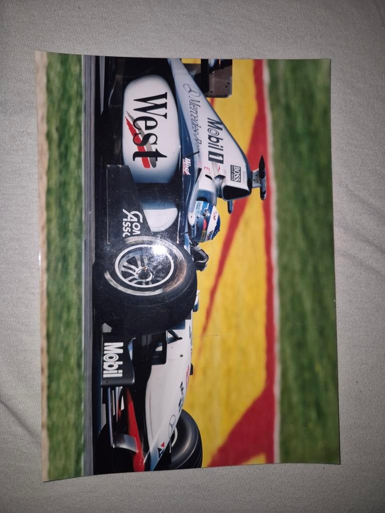 Formule 1 foto's van coureurs, oa Mika Hakkinen, Ophalen of Verzenden