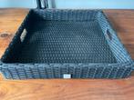 Wicker dienblad ZGAN, Ophalen of Verzenden, Zo goed als nieuw, Vierkant, Kunststof