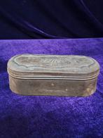 Vintage Theeblik Albert Heijn - Prachtige Patina!, Antiek en Kunst, Ophalen of Verzenden