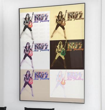 KISS Ace Frehley Muziek 50x70cm Poster beschikbaar voor biedingen