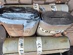 Dakleer 4 rollen van 10 meter, Ophalen, Overige materialen, Zwart, Zo goed als nieuw