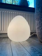 Zeer grote witte EGG Lamp H35 cm, Kunststof, Ophalen of Verzenden, Zo goed als nieuw, Minimalistisch