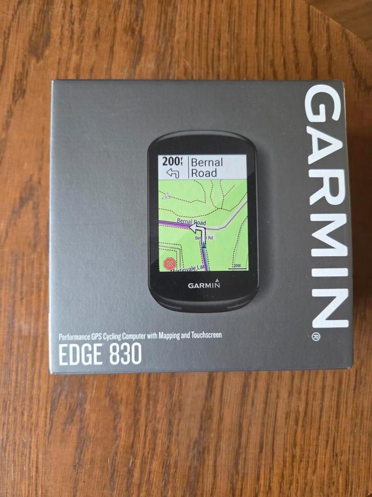 Garmin Edge 830 Fietscomputer, Fietsen en Brommers, Fietsaccessoires | Fietscomputers, Zo goed als nieuw, Cadanssensor, Draadloos