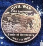 Amerika - Civil War 150th Anniversary - Battle of Gettysburg, Verzenden, Noord-Amerika, Losse munt