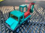 Unimog met Kraan - Antiek Speelgoed, Ophalen of Verzenden