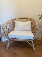 Fauteuil Ikea Stockholm, Huis en Inrichting, Ophalen, Zo goed als nieuw, 50 tot 75 cm, Riet of Rotan