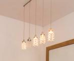 Moderne hanglamp met 5 lichtpunten, Ophalen, Gebruikt, Glas, Modern