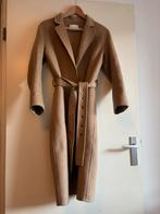 Sandro jas mantel maat 1 -  36 s camel bruin met riem wool, Ophalen of Verzenden, Zo goed als nieuw, Maat 36 (S), Bruin