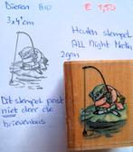 Dieren 810 Houten stempel, Hobby en Vrije tijd, Ophalen of Verzenden, Zo goed als nieuw, Houten stempel