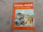 Suske en Wiske nr. 197 Het Delta Duel 1e druk 1984 ZEER MOOI, Eén stripboek, Ophalen of Verzenden, Zo goed als nieuw