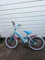 Frozen fiets 16 inch met zijwieltjes en terugtraprem, Fietsen en Brommers, Fietsen | Kinderfietsjes, Ophalen, Gebruikt, 16 tot 20 inch
