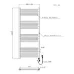 Elektrische Badkamer Radiator Belrad Nieuw in Doos, Doe-het-zelf en Verbouw, Verwarming en Radiatoren, Ophalen, 500 tot 800 watt