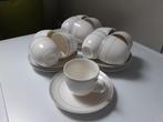 Kop en schotels 12 stuks voor 5 euro, Gebruikt, Ophalen of Verzenden, Overige stijlen, Kop(pen) en/of Schotel(s)