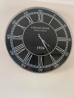 Stijlvolle Wandklok Collectione, Huis en Inrichting, Woonaccessoires | Klokken, Ophalen, Zo goed als nieuw, Analoog, Wandklok