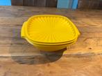 Tupperware zonnedeksel kom, Huis en Inrichting, Keuken | Tupperware, Ophalen of Verzenden, Geel, Bak of Kom