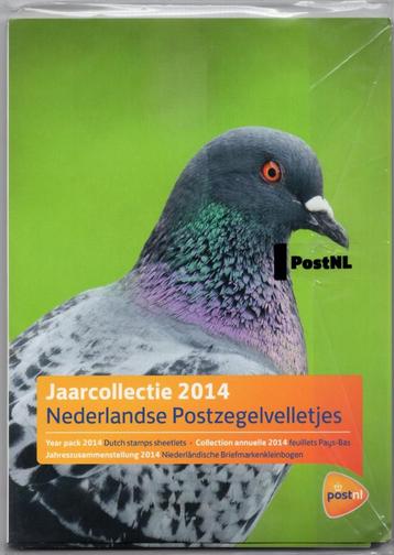 Jaarcollectie Postzegelvelletjes 2014 Nederland beschikbaar voor biedingen