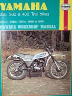 handleiding motor Yamaha 250,360,400, Ophalen of Verzenden, Yamaha