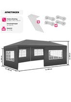 paviljoen 6x3m met 5 zijdelen, Ophalen, Minder dan 4 meter, Minder dan 5 meter, Zo goed als nieuw