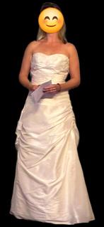 Trouwjurk van Bruidsmode Mijn Droomjapon, Ophalen, Zo goed als nieuw, Wit, Trouwjurk