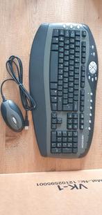 Medion Ergonomisch Toetsenbord + Muis, Computers en Software, Toetsenborden, Ophalen, Gebruikt, Medion, Qwerty