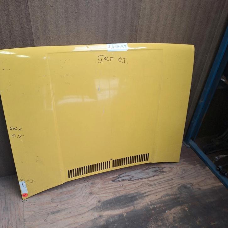 Motorkap Golf / Caddy  mk1, Auto-onderdelen, Carrosserie en Plaatwerk, Motorkap, Volkswagen, Voor, Ophalen