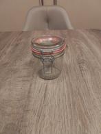 Glazen pot met beugelsluiting, Ophalen of Verzenden, Gebruikt