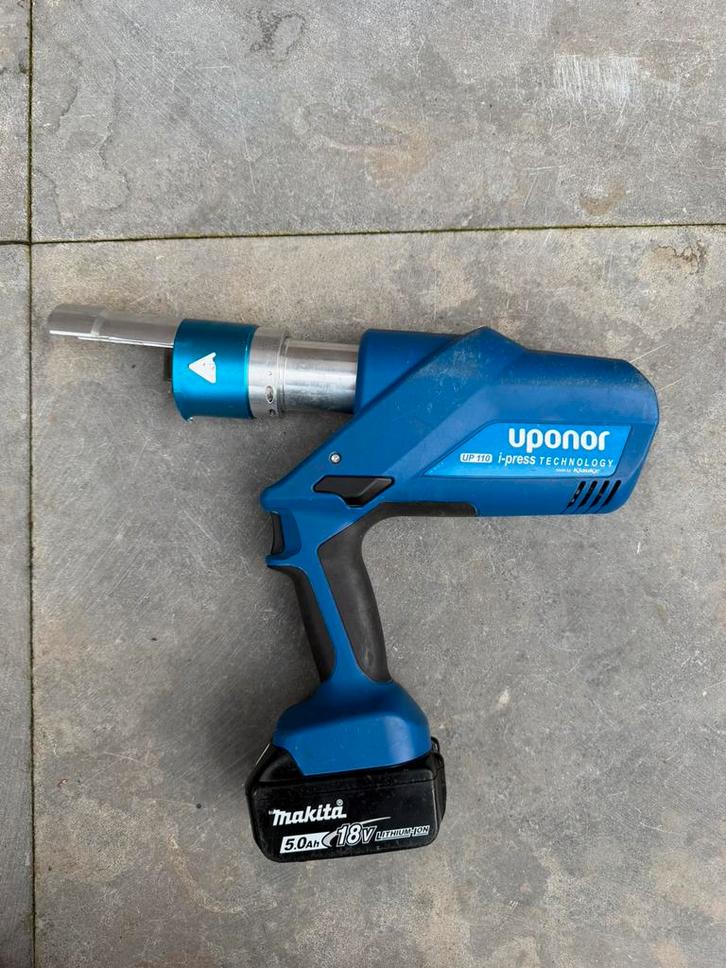 Nette uponor up110 met afgebroken kop en accu, Doe-het-zelf en Verbouw, Gereedschap | Overige machines, Gebruikt, Ophalen