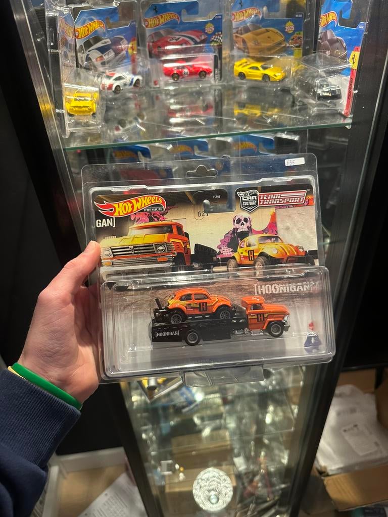 Hot wheels team transport volkswagen baja bug hoonigan, Ophalen of Verzenden, Zo goed als nieuw, Auto, Overige merken