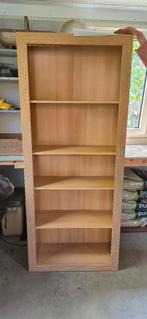 Degelijke houten boekenkast 80x190, Ophalen, Met plank(en), 50 tot 100 cm, Zo goed als nieuw