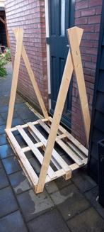 Pallet gratis, Tuin en Terras, Haardhout, Minder dan 3 m³, Ophalen, Overige houtsoorten, Blokken