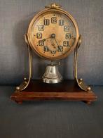 Antieke jugendstil klok wekker doet het nog, Antiek en Kunst, Verzenden