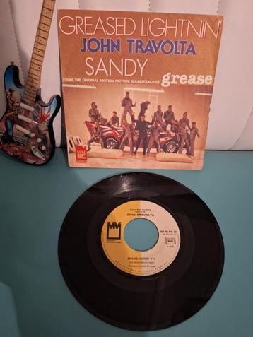 Grease - John Travolta - Greased Lightnin' / Sandy 1978 beschikbaar voor biedingen