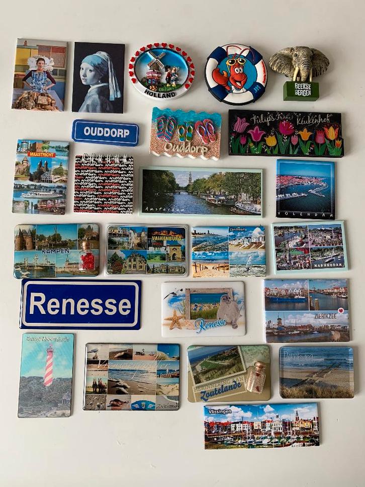 Hele leuke verzameling magneten Nederland Souvenirs, Verzamelen, Complete verzamelingen en Collecties, Ophalen of Verzenden