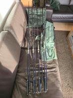 4 x Harrison Ballista 12ft 3lb Han van Boxel karperhengels, Watersport en Boten, Ophalen, Gebruikt, Werphengel
