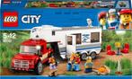LEGO City Pick-uptruck en Caravan - 60182, Kinderen en Baby's, Speelgoed | Duplo en Lego, Ophalen, Zo goed als nieuw, Complete set