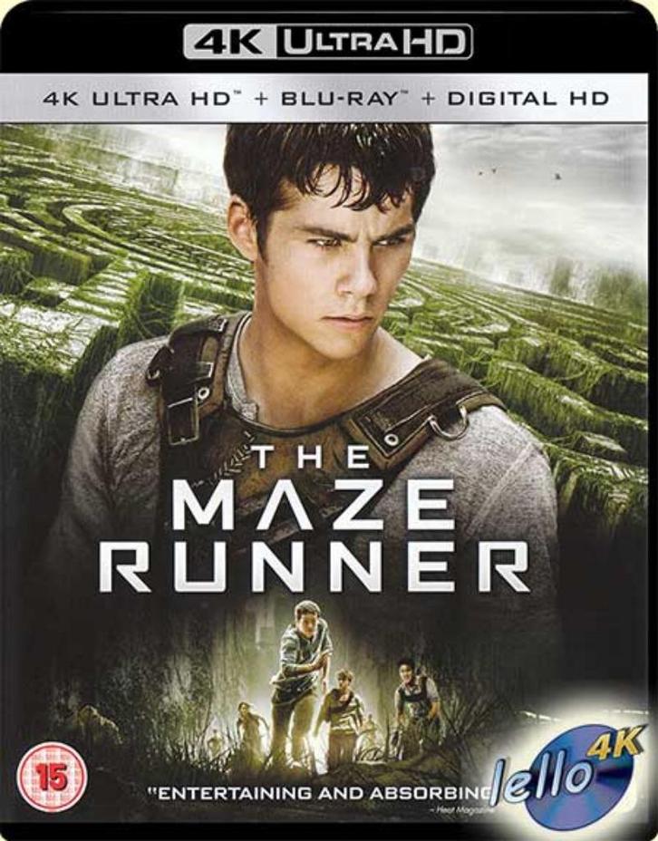 Blu-ray 4K: The Maze Runner (2014 Dylan O'Brien) UK NS NLO, Cd's en Dvd's, Blu-ray, Actie, Ophalen of Verzenden