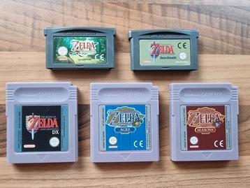 Zelda GBA & GBC games beschikbaar voor biedingen