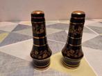 Zout & Peper Shakers Grieks Design 24CT Goud, Ophalen of Verzenden, Nieuw